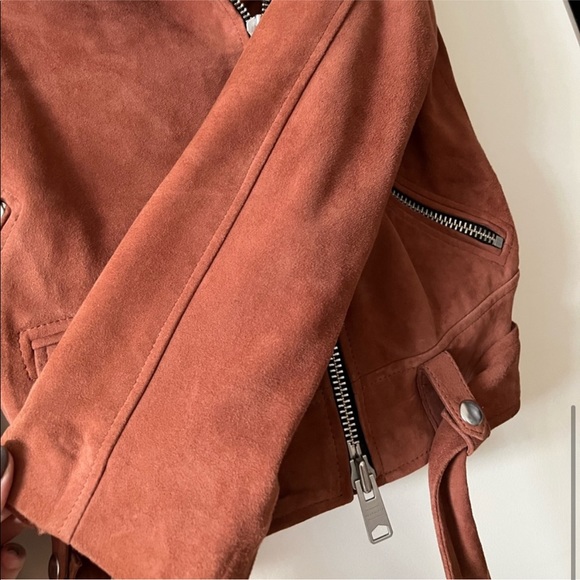 ALLSAINTS suede leather jacket, like new - Picture 3 of 6
